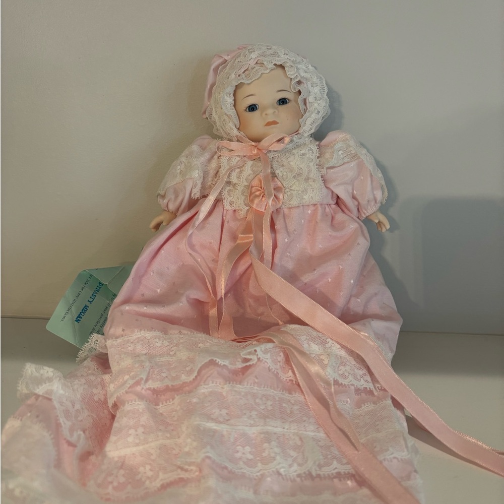 Charming Pink Lace Baby Doll